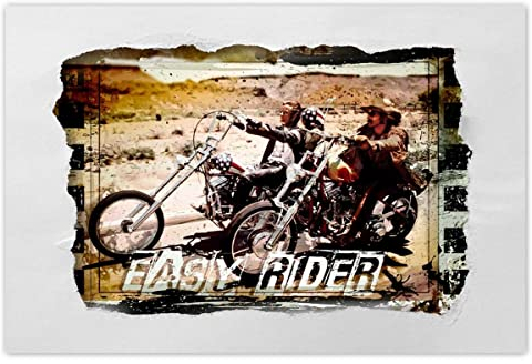 Foto Bild Poster Wandkunst Dekor 90x60cm Easy Rider Nr. H755M_WFPL1L