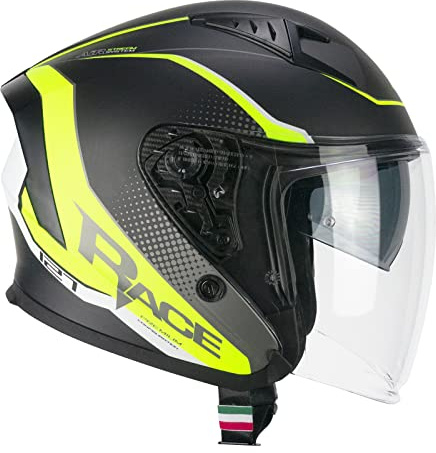 CGM 127G DEEP RACE Grafite Giallo fluo opaco S Graphite Matt fluorescent yellow