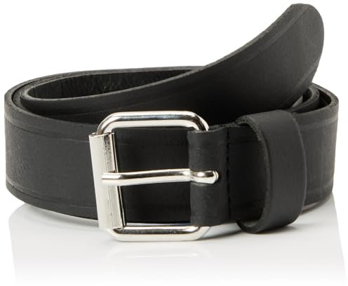 JACK & JONES Herren Jacpeet Belt Synthetikgürtel 12256694,Schwarz,100