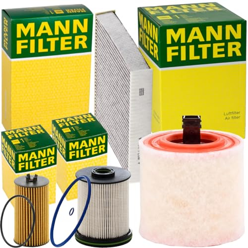 BandelOne enthält Mann Filter Inspektionspaket passend für Astra K 1.6 Cdti+Turbo Ab 06.2015