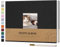 Vienrose Fotoalbum Selbstklebend Einkleben 10x15 Klein Leinen Photo Album mit 60 Weißen Seiten, Hochzeit Jahrestag Geburtstag Fotoalben mit Einem Kugelschreiber, 21,5x30cm, Schwarz
