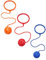 ERINGOGO 3st Hüpfendes Ballspielzeug Knöchelspielzeug Kinderring Springseile Swing Wheel Mit Lichtrad Knöchelsprungball Fußkreisel Springball Sportschaukel Abs Eltern-Kind Jumper Balance