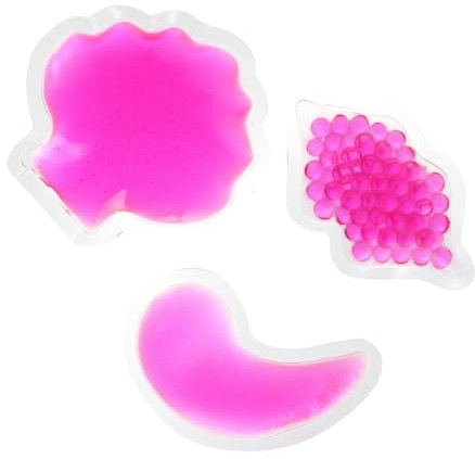 Beavorty 9stücke Teiliges Gel-kühlpack Für Gesicht Augen Und Lippenpflege Wiederverwendbare Kühlende Für Schwellungen Und Post-chirurgische Erholung Für Effektive Wärme Und