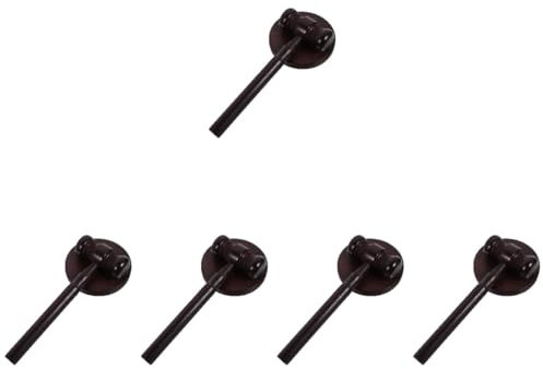 PRETYZOOM 5sätze Holzrichterhammer Für Mädchen Grabweek-zeremonien Handgefertigter Gavel Massivem Mit Praktischem Sockel Langlebig Und Vielseitig Einsetzbar