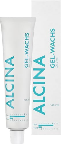 ALCINA Gel-Wachs | 1 x 60 ml | vereint die Vorteile von Gel und Wachs | natürlicher Halt ohne zu fetten | beschwert nicht | verhindert statische Aufladung
