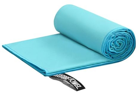 Asciugamano da ginnastica in microfibra – asciugamano sportivo ad asciugatura rapida e assorbente, asciugamano sportivo | asciugamano leggero e portatile per escursioni in spiaggia e yoga, microfibra