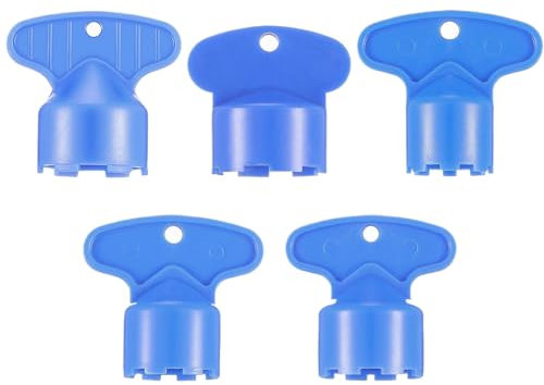 5 Stück Montageschlüssel für Luftsprudler,Perlato Schlüssel,Strahlregler Wasserhahn Schlüssel,Wasserhahn Sieb Schlüssel,Wasserhahn Belüfterschlüssel,Für Wasserhähne M16,5, M18,5, M21,5, M22,5, M24