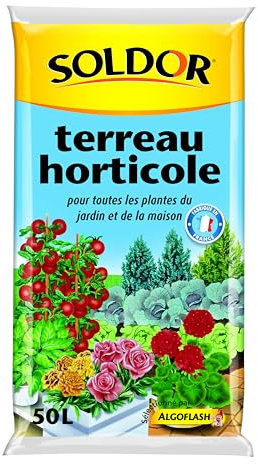 Algoflash SOLDOR Terreau Horticole - 50 L