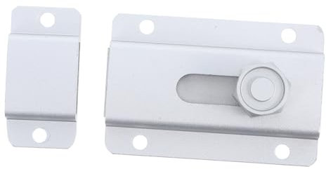 CANIGHT Heavy Duty Aluminum Alloy Bolt Latch for Doors and Secure Sliding Lock for Bathrooms Fences and Patios Hook Lock Mechanism for Multipurpose Use