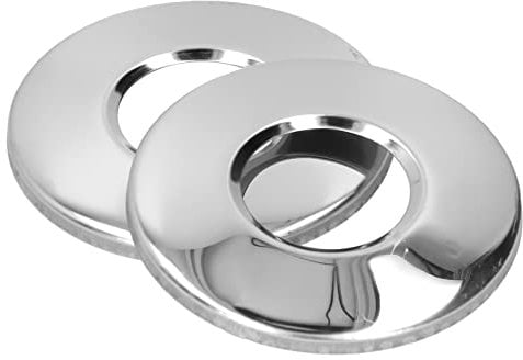 Pool Ladder Cover, Pool Ladder Escutcheon 2Pcs Pool Ladder Escutcheon, Stainless Steel Swimming Pool Ladder Escutcheon Cover Plates for 4.2cm Ladder Pipe, Pool Ladder Escutcheon