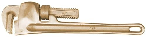 Stillson Schraubenschlüssel, 300 mm, Stahl, rutschfester Griff, schnelle Passform, ideal für Sanitär- und mechanische Arbeiten.
