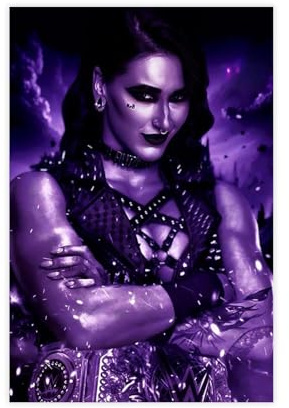 Wrestler Rhea Ripley Poster (13) Leinwand-Poster, Schlafzimmerdekoration, Landschaft, Büro, Raumdekoration, Geschenk, 50 x 75 cm