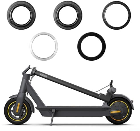 Jotekonoby Lenkung G30d Aluminium-Set für Ninebot Electric G30 Kugellager Max Scooter Schüssel Legierung Kunststoff Konstruktion Ersatzteil kompatibel