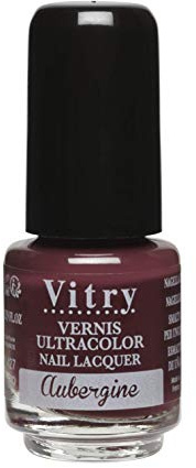 Vitry Mini Nagellack, Aubergine, 4 ml