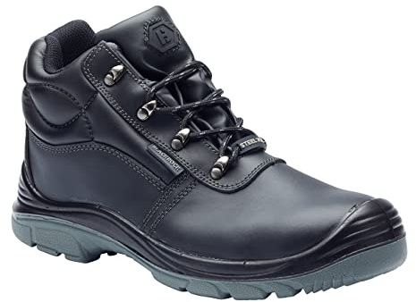 Blackrock Sumatra Safety Waterproof Work Boots, Steel Toe Cap | Mens and Womens/Ladies, Utility Footwear, Work and Gardening Shoes, Black, Lightweight, Wide Fit, Non Slip - Size 13