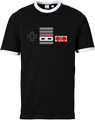 EZYshirt® NES Controller T-Shirt Herren | Männer Shirt