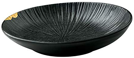 XCXDX Scodella in Ceramica Nera Opaca, Scodella da 8 Pollici, Scodella