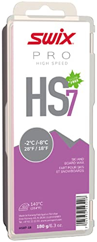 Swix HS7 Skiwachs, Violet 2°C/-8°C, 180g