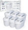 Aquafloow Wasserfilter kartuschen kompatibel mit BRITA Maxtra+, Style, Marella, Elemaris, XL, Fun (6er Pack)