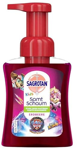 Schaumseife aus Samt, Erdbeerspender, 250 ml
