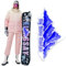 MytaYt 3D Snowboard Stomp Pad Schneeberg Transparentes Stomp Pad Snowboard Anti-Rutsch-Pad Selbstklebend für Winter Schnee Ski Zubehör, Snowboards Grip Pads-Blau