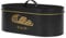 COOK CONCEPT, BT6818 Panera de Metal Negro y Dorado, diseño Elegante, Capacidad óptima para Pan y Baguette, Almacenamiento hermético, fácil de Limpiar, Talla XL, Color