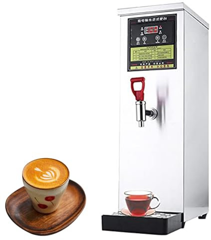 星姿 Commercial 50L Hot Water Boiler,2.5kW Autofill Stainless steel Tea, Coffee Making Water Heater, Digital Control panel, Non Drip Tap, Auto Temperature Control,Quick Brewing For Restaurants