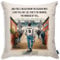 KRAFTYGIFTS Personalised Port Vale Football Fan Cushion Cover Stadium Match Day Pillow Dad Birthday Gift For Him Grandad Retirement Present SFC57