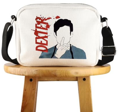 TV-Show-inspiriertes Geschenk, True Crime Lover, Umhängetasche, Dexter Morgan Fans Geschenk, Dext Hcross UK, 0