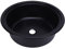 RV con tapa de fregadero circular, Fregadero de cocina integrado de acero inoxidable de 14.17x4.72 pulgadas, Fregadero de Lavavajillas para Barcos autocaravanas camiones