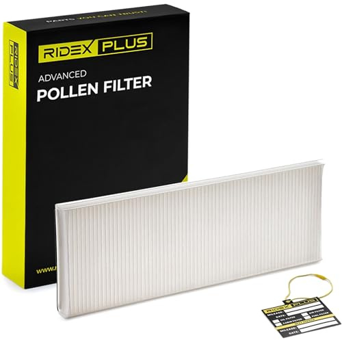 RIDEX PLUS 424I0174P Innenraumfilter Pollenfilter Höhe: 26 Breite: 125 Länge: 365 Kompatibel mit FORD Transit Custom V362 Kastenwagen FY, FZ Transit Mk6 Kasten V347, V348, FA