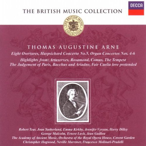 The British Music Collection: Thomas Augustine Arne