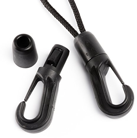ITW-Nexus 5 Stck. Karabiner KH5 aus Nylon, einfache Montage an Kordelenden und Seilen bis 5mm