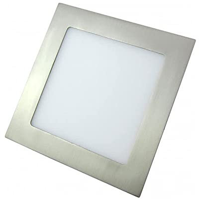 Mi Lampara - Downlight 18w 6500k Cuadrado Agamenon 1400lm Niquel 22x22