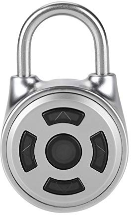 Bluetooth Padlock APP Control Keyless Electronic Padlock Digital Password Security Anti-theft Padlock for Cabinets, Drawers, Sauna Cabinets, Backpacks