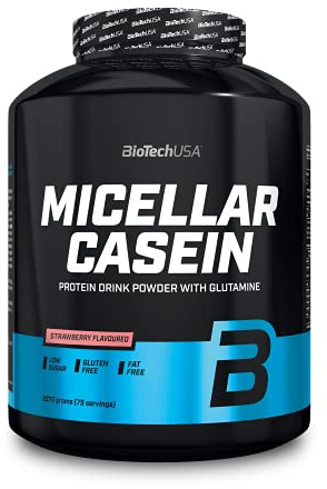 BioTechUSA Micellar Casein | Mit mizellarem Casein | Zusatz von L-Glutamin
