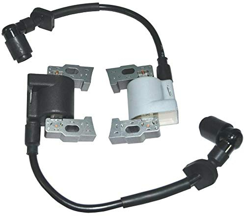 Carkio Zündspulen Ersatz für Honda GX610 GX620 GX670 24 PS V Twin Motor Rasenmäher Teile, links und rechts (2 Stück)