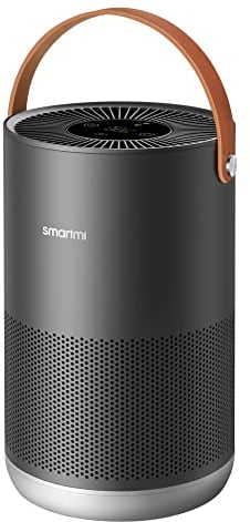Smartmi Luftreiniger tragbar Funktioniert mit HomeKit Alexa HEPA H13 Entfernen Geruch Rauch Staub Pollen, dunkelgrau small