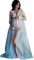 Vuncio Robe de Maternité Femmes Enceintes - Dentelle à Manches Longues Maxi Vêtements de Shooting Photo à Lacets - Été Longue Photographie Grossesse Soirée Mariage Cérémonie Cocktail
