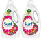 2 Pack of Surf Tropical Oasis Biological Liquid Detergent with exotic Fragrance, 2.16 Liters 80 Washes, An exotic blend of Tropical Lily and Ylang Ylang!