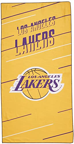 Northwest NBA Los Angeles Lakers, Strandtuch und Netzbeutel, 81,3 x 162,6 cm, Splitter