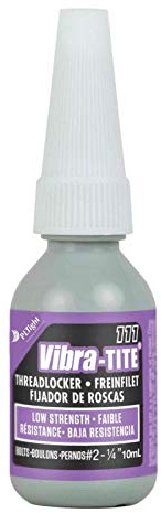 Vibra-Tite® 111 Schraubensicherung | Niedrigfest - Zum sichern von Schrauben und Muttern | Industriequalität | 10 ml