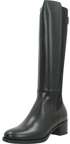 Nero Giardini I205702D Stivali Donna in Pelle - Nero 36 EU