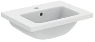 Ideal Standard - i.life S Lavabo Top da 51cm con profondità ridotta a soli 38 cm. Mobile e sifone d'arredo da acquistare separatamente. Bianco