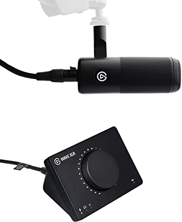 Elgato XLR Solution - XLR Microphone, Audio Mixer to USB-C, Noise Rejection, Digital Mixing Software for Podcasting, Streaming, Broadcasting for Mac, PC with 10ft/3m Cable
