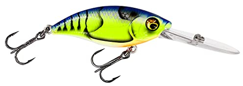 Westin BuzzBite DR Crankbait 6,5cm 14g Floating - Wobbler, Farbe:Blue Craw