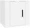 vidaXL TV Wandschrank Hängeschrank TV Schrank Möbel HiFi-Schrank Hängend Wohnzimmer Nachtschrank Nachttisch Schlafzimmer Weiß 40x34,5x40cm