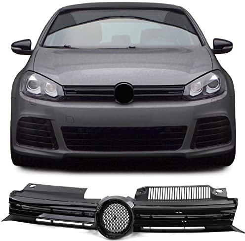 Griglia sportiva nera lucida per VW Golf 6 Limo Variant Cabrio 08-13