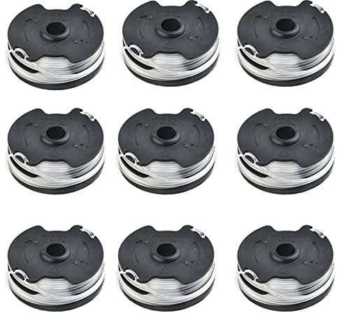 Strimmer Spool and Line Replacement Spool Line, Grass Trimmer Spool for Parkside PRT 550 A1 A3 A5, IAN 311404, IAN 330241, IAN 351652-9PCS