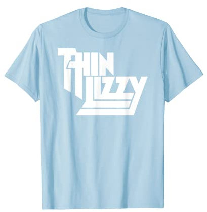 Thin Lizzy – White Logo On Colors T-Shirt